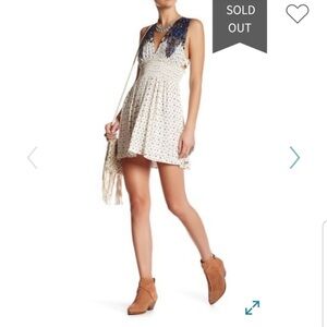 NWT Free People 'Walking Through Dreams'
Boho Mini Dress